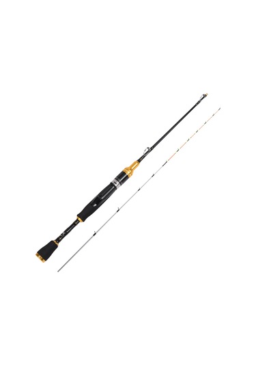 Geeroyoo 1 Metre Yarı Titanlı Raft Balıkçılık Kamışı - 2 Bölmeli, Hafif Ve Taşınabilir - Karbon Fiber & Paslanmaz Çelik Malzeme