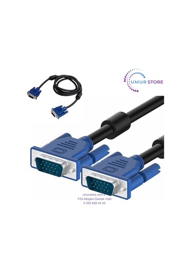 Vga To Vga Görüntü Kablosu - 1.5m