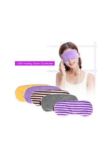 Lichen Elektrikli Isıtmalı Göz Maskesi, Göz Maskesi, Isıtıcı, Çok Renkli