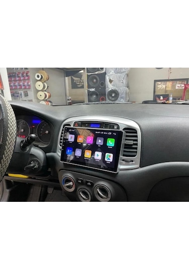 Hyundai Accent Era İle Uyumlu Android Carplay Multimedya 4 Ram 64 Gb Qled Ahd Kamera 9"
