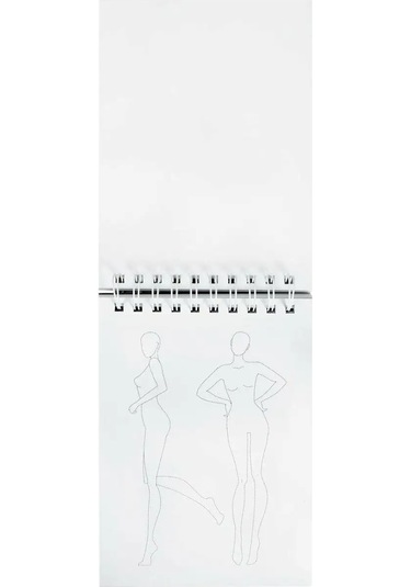 Brauberg Giyim Tasarımı İçin Şablonlu Şekil Sketchbook 147511392 Diğer