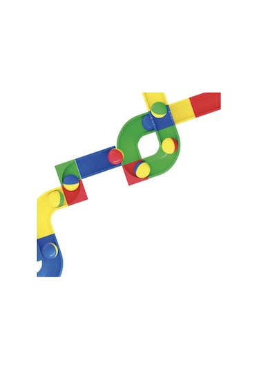 Hubelino Marble Run İki Renkli Misket Seti 12 Parça 420664