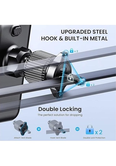 Yingfu 360 Derece Dönen Araba Telefon Tutucu, Hava Üssü Montaj, Gps Uygun Diğer