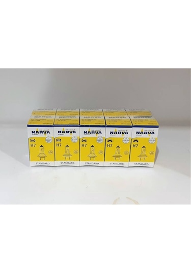 Narva Halogen 12 Volt H7 Ampul 55W 10'Lu Paket 48328