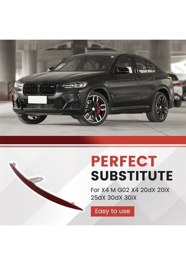 Leasetake Bmw X4 M G02 X4 20dx 20ix 25dx 30dx 30ix Arka Fren Uyarı Lambası İçin Sağ Arka Reflektör 63148497424