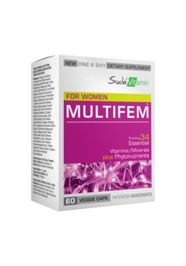 Suda Vitamin Multifem Multivitamin 60   Kapsül