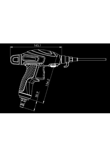 Frs Plastik Hava Tabancası Kısa 593