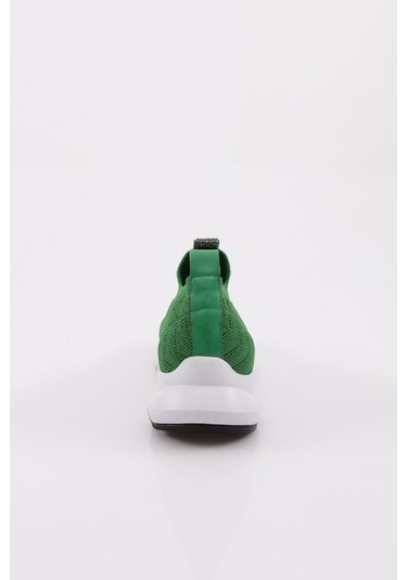 Dgn 765 Kadin Taş Eritli Sneaker 765-2030-R1938 Yeşil