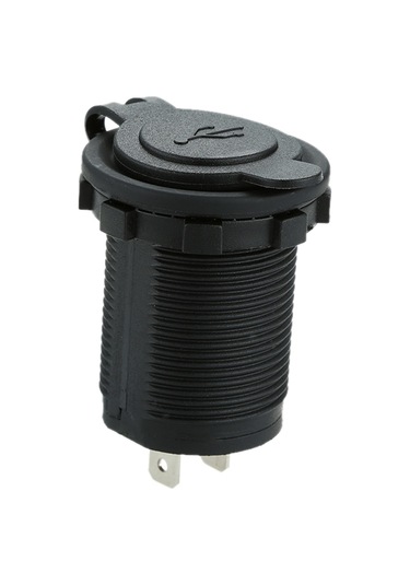 Moveevo Araba Motosiklet Usb Şarj Cihazı, 2 Usb Port 5v 2.1a/1a , Su Geçirmez Kapağı, Mavi Led Işığı, Dc 6-30v Girişi Moveevo Araba Motosiklet Usb Şarj Cihazı, 2 Usb Port 5v 2.1a/1a , Su Geçirmez Kapağı, Mavi Led Işığı, Dc 6-30v Girişi