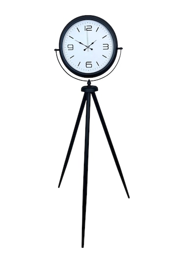 Black Balance Tripod Ayaklı Saat Siyah