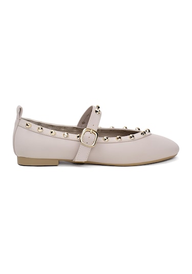 Miss Park Moda Pm567 K841 Kadın Babet Bej-bej Bej