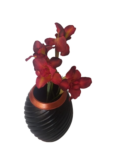 Dekoratif El Yapımı Modern Seramik Vazo 28 Cm