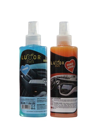 Luxor Kimya Trend ve Mango Kavun Oto Kokusu 2x200 ML