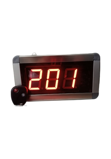 Elimkon 57mm Displayli Küçük Boy Sıramatik Sayacı Uzaktan Kumanda