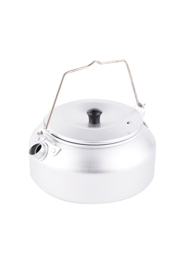 Teltree C802 Alüminyum Retro Çaydanlık: 0.8l Hacim, Ultra Hafif, Kamp Ve Doğa Yürüyüşü İçin İdeal Gümüş