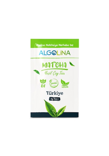Algolina Matcha Çayı 30'lu Saşe 3 x 60 G