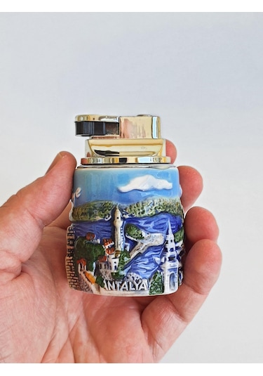 Antalya Temalı Masaüstü Dekoratif Çakmak