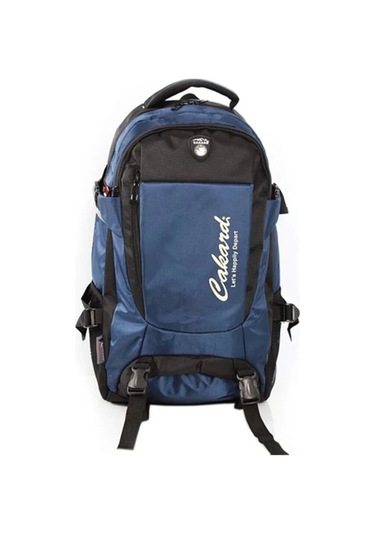 Kaliteli Su Geçirmez Ortopedik Sırt Yolcu Dağcı Spor Kamp Gezi Seyahat Çantası 50 Lt Lacivert
