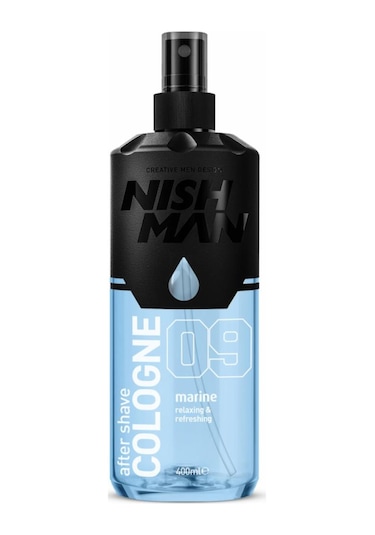 Nish Man 09 After Shave Tıraş Sonrası Kolonya - Marine 400 ML