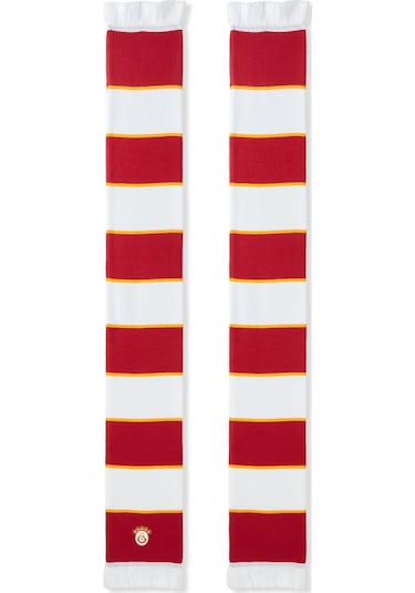 Gsstore Galatasaray 5 Yıldızlı Triko Atkı U252180 Beyaz