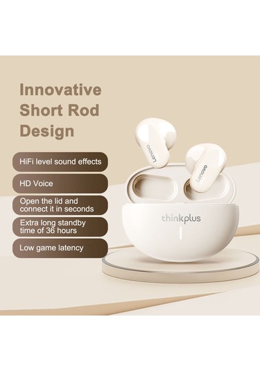 Mufunye İyi Kablosuz Bluetooth Kulaklıklar, Bluetooth 5.3 Açılır Kapakla Anında Bağlanma