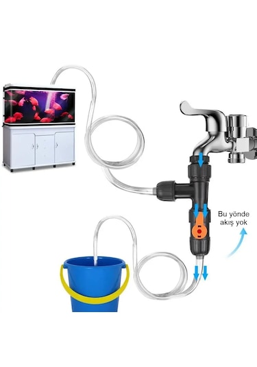 Yarı Otomatik Akvaryum Su Değiştirici Hızlı Ve Kolay Su Değişimi İçin İdeal Çözüm