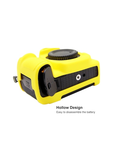 Nikon D780 İçin Puluz Soft Silikon Koruyucu Kılıf Sarı Diğer