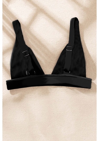 Angelsin Bikini Üstü Siyah
