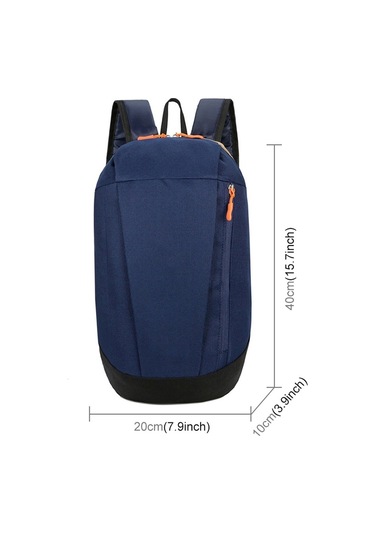 Sones Haweel Büyük Kapasiteli Çok Fonksiyonlu Sırt Çantası Taşınabilir Hafif Çanta Koyu Mavi