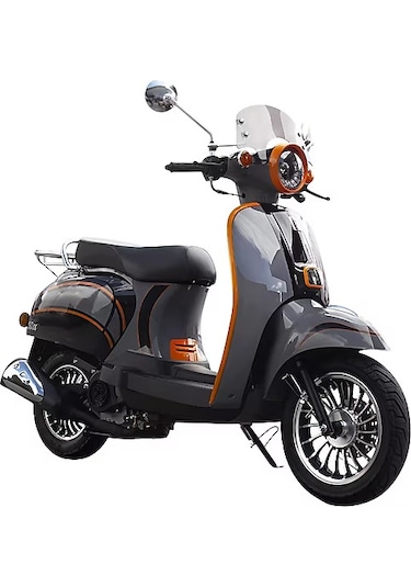 Falcon Turtle 50 Motosiklet Siyah Kırmızı