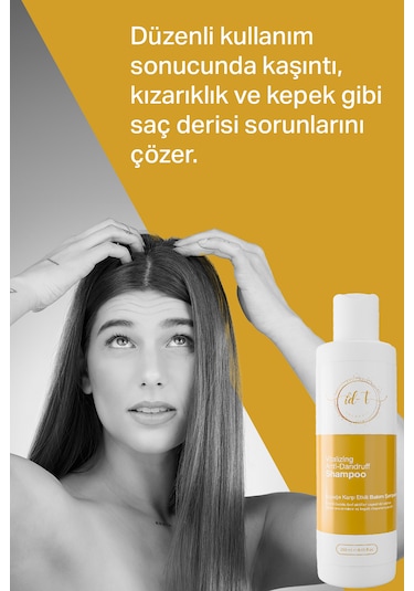 İd-t Kepek Pullanma Karşıtı Ve Çinko Onarıcı Şampuan 250 ML