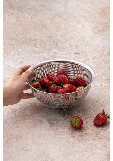 Emsan Steel Çelik Süzgeç Küçük