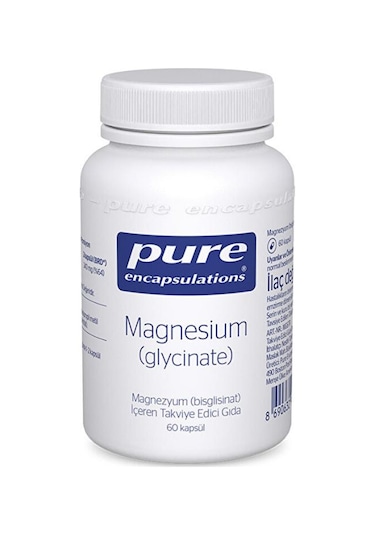 Pure Encapsulations Magnesium (Glycinate) 60 Kapsül