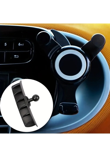 Xuweiwei Mercedes Benz Akıllı Telefon Tutacağı Yan Yerçekimi Modeli Forto Forfour Uyumlu Dönebilen Abs Üçgen Tutucu Su Geçirmez