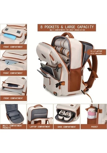 Sandwich Yeşil Tekerlekli Motion003 Seyahat Sırt Çantası 15.6 Laptop Okul Bölmeli Kadın Erkek Diğer