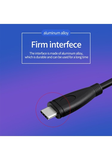Cbtx PQ105 USB Tip-C 16 Çekirdekli 10 Gbps Veri Şarj Kablosu 0.5 Metre
