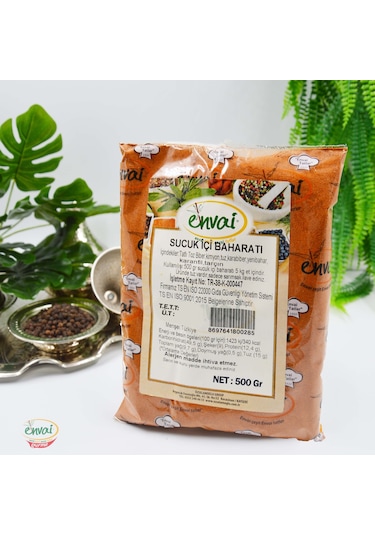 Envai Doğal Evlik Sucuk Içi Baharatı 500 G