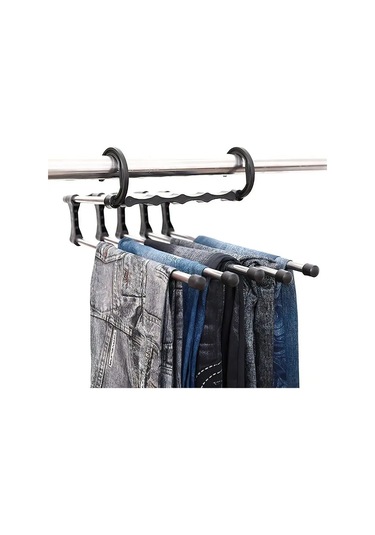 Velton Kıyafet Saklama İçin Metal Dönüştürülebilir Elbise Askısı 158410078 Beyaz