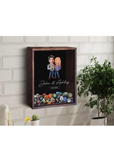 BK-VIP Sevgililer Günü Özel Bira KapağıBiriktirme Kutusu