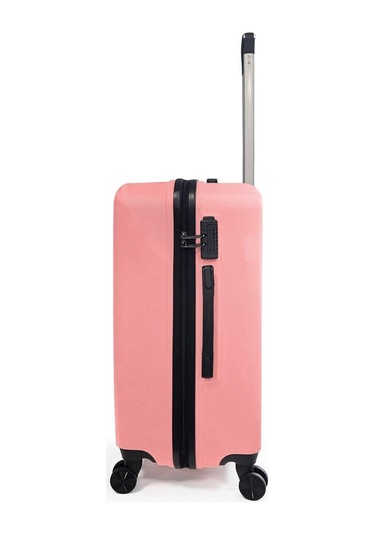 Coral High Abs Pudra Büyük Boy Valiz 16528 Pudra