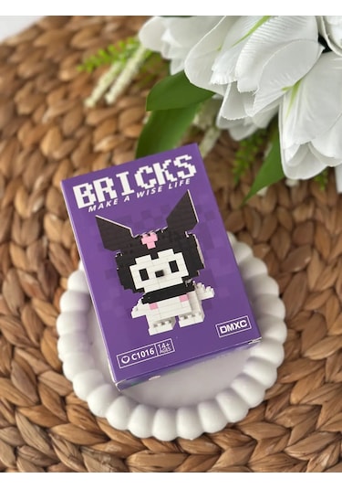 Bricks 3d Puzzle Yapı Blokları Seti - Mini Kuromi