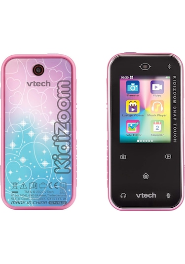 Vtech Baby Kidizoom Snap Touch Pembe Akıllı Telefon Formatında Çocuk Kamerası