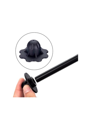 Dolıty Moon Sandalye Ayak Kılıfı Balıkçılık Veranda 18-mm Siyah Çok Renkli