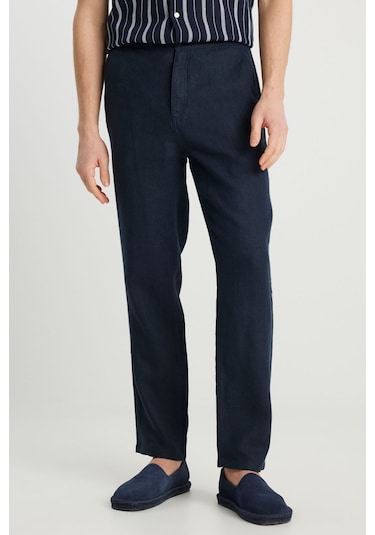 Wrangler Keten Chino Pantolon Lacivert Erkek Pantolon 000000000102265391 Lacivert