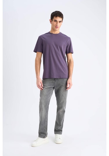 DeFacto %100 Pamuk New Regular Fit Bisiklet Yaka Basic Düz Kısa Kollu Tişört V7699AZ25SPPR187 DeFacto %100 Pamuk New Regular Fit Bisiklet Yaka Basic Düz Kısa Kollu Tişört V7699AZ25SPPR187