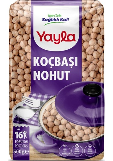 Yayla Koçbaşı Nohut 500 G