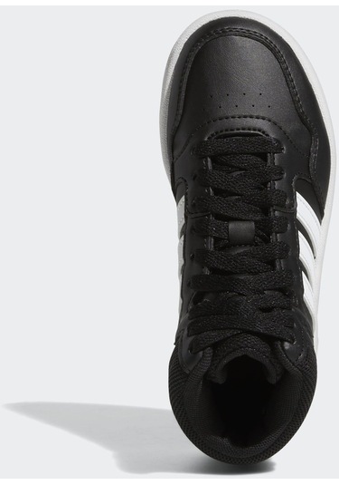 Adidas Hoops Mıd 3.0 K Kadın High Sneaker Siyah Beyaz - Siyah