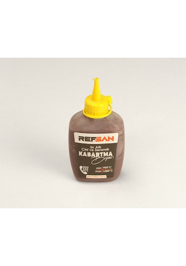 Kabartma Boyası 340 Koyu Kahve 100 Gr