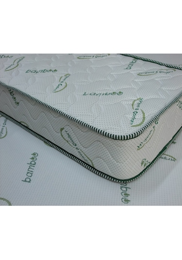 Opalin Bambu Yeşil Baby Ortopedik Yaylı Bebek Yatağı 70 x 180 CM