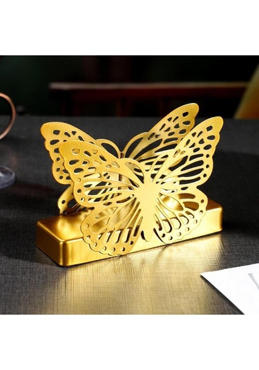 Homyl Peçete Saklama Tutucusu, Dik Kağıt Havlu Tutucusu Altın